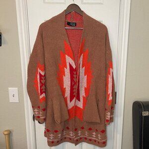 Dressed in LALA Oversized Cardigan Women's Size L